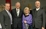 Tony, Peter, Jenny and Fr David web